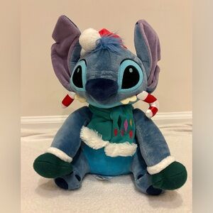 Disney Naughty Christmas Stitch Plush